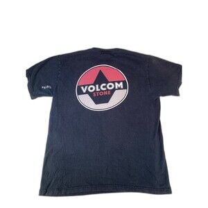 Vintage Y2K Volcom Stone T Shirt L Men’s Skater Logo black faded
